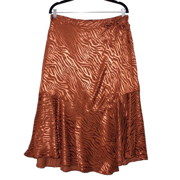 Anthropologie Dresses & Skirts - Anthropologie Maeve Tamra Jacquard Midi Skirt 14 NWT